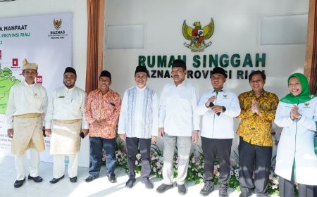 Ini Harapan Gubernur Syamsuar saat Resmikan Kantor Baznas Riau