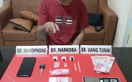 Simpan Shabu-shabu di Ban Motor, Warga Petapahan di Tangkap Polisi