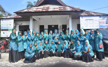 Memaksimalkan Lomba HKG, Desa Lipat Kain Dapat Binaan dari PJ Ketua TP-PKK Kampar