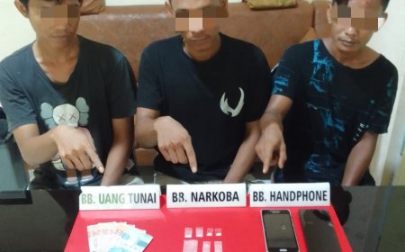 Ingin Transaksi, Tiga Pemuda Kasikan di Ringkus Tim Ojoloyo