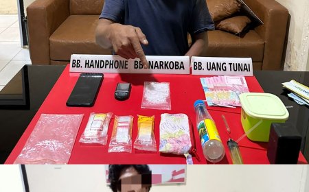 Tak Berkutik, Dua Pelaku Narkoba di Tangkap Tim Ojoloyo