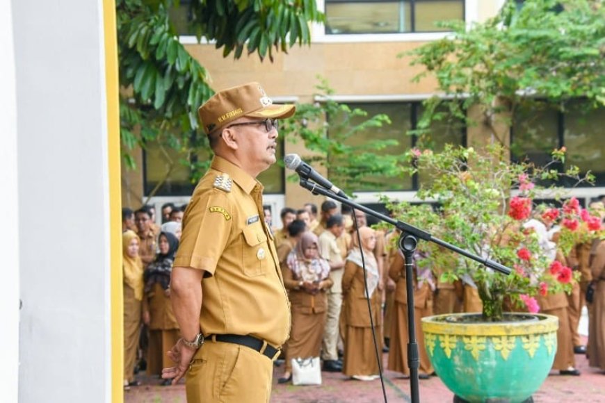Penjabat Bupati Sidak, Temukan ASN dan THL Malas Ikuti Apel Gabungan