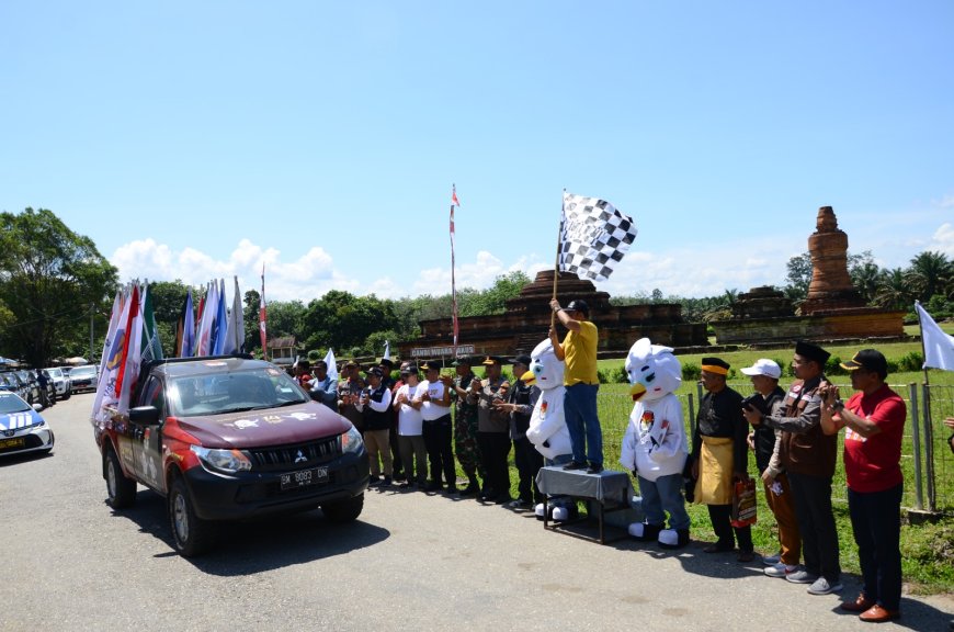 Usai Sudah Sosialisasi dan Pelepasan Estafet Bendera Kirab Pemilu 2024 di Kampar