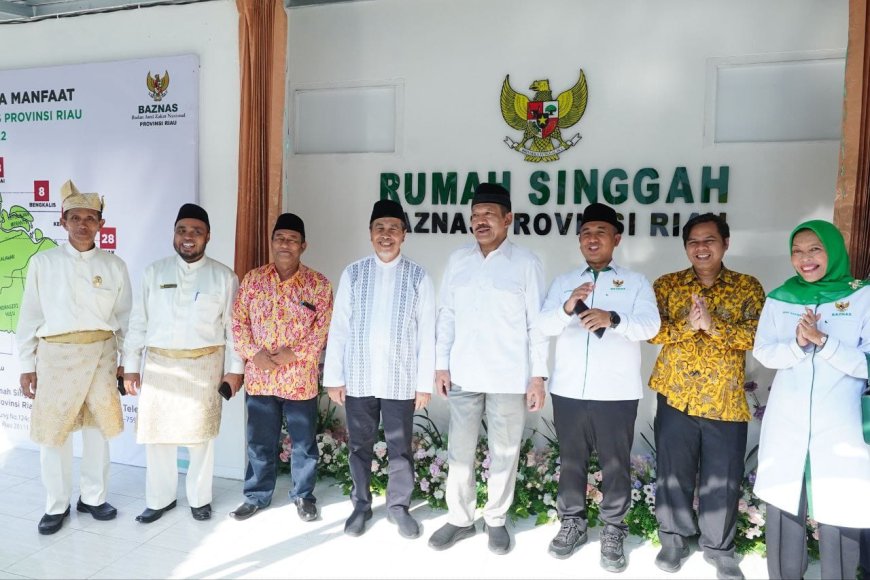 Ini Harapan Gubernur Syamsuar saat Resmikan Kantor Baznas Riau