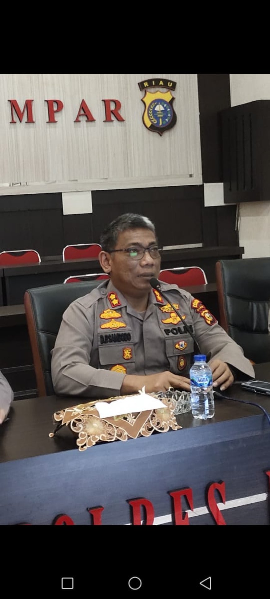 Dimutasi, AKBP Didik Pryo Sambodo Balik Kampung
