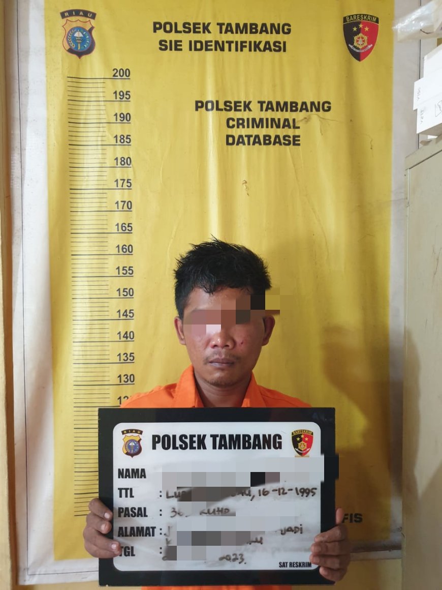 Sempat di Hajar Massa, Pelaku Curanmor Berakhir di Jeruji Besi