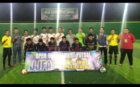 Open Turnamen JJFA Berlangsung Meriah, 32 Tim Siap Bertanding
