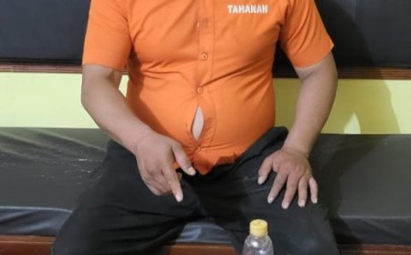 Warga Desa Rimba Beringin Tidak Berkutik Saat Dibekuk Polsek Tapung Hulu