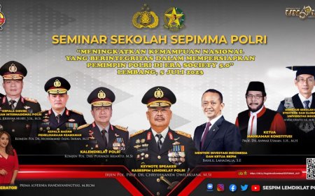 100 Orang Ikuti Seminar Serdik Sespimma Polri Angkatan ke-69 Tahun 2023