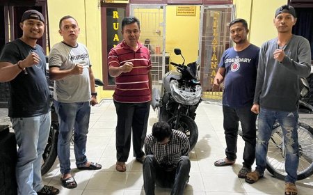 Pelaku Jambret  di Kecamatan Kampa di Ringkus Polsek Tambang