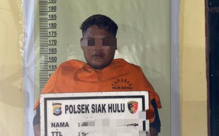 Ingin Transaksi, Warga Teratak Buluh Ditangkap Polsek Siak Hulu