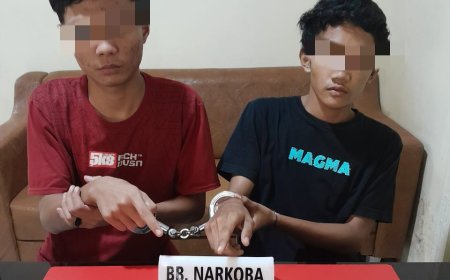 Miris, 2 Remaja Ditangkap Tim Ojoloyo Kasus Narkoba