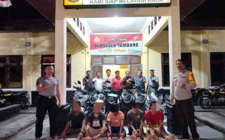 Beraksi di 27 TKP, Komplotan Curanmor Ditangkap