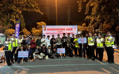 Kasat Lantas Kampar, Ajak Anak Muda Nongkrong Asyik