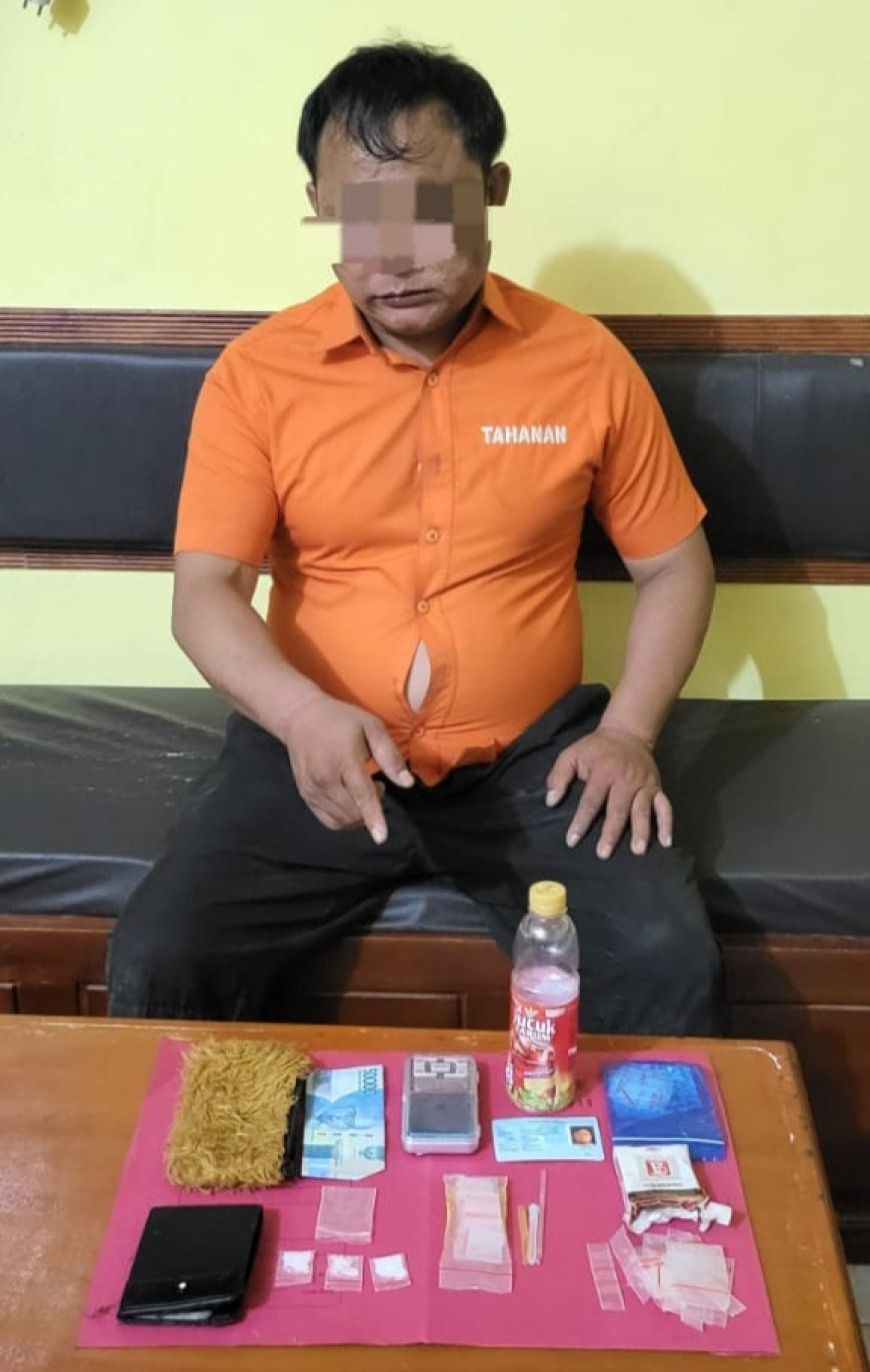 Warga Desa Rimba Beringin Tidak Berkutik Saat Dibekuk Polsek Tapung Hulu
