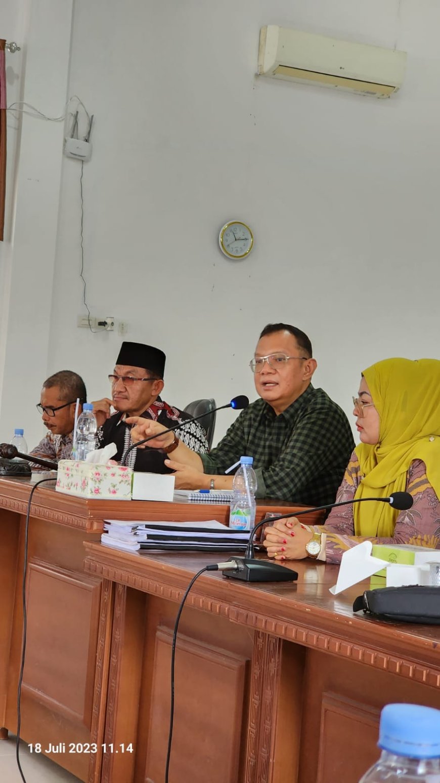 KPU Hadirkan Alfitra Salam, dalam Bimtek PPK se- Kabupaten Kampar