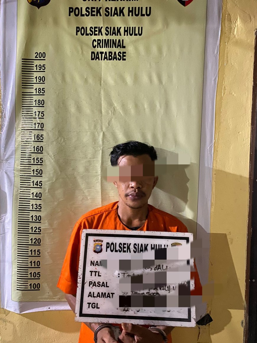 33 Paket Narkoba Siap Edar Ditangkap Polsek Siak Hulu