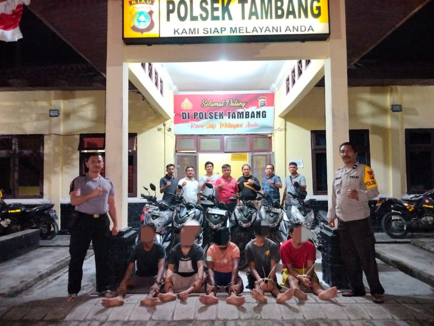 Beraksi di 27 TKP, Komplotan Curanmor Ditangkap