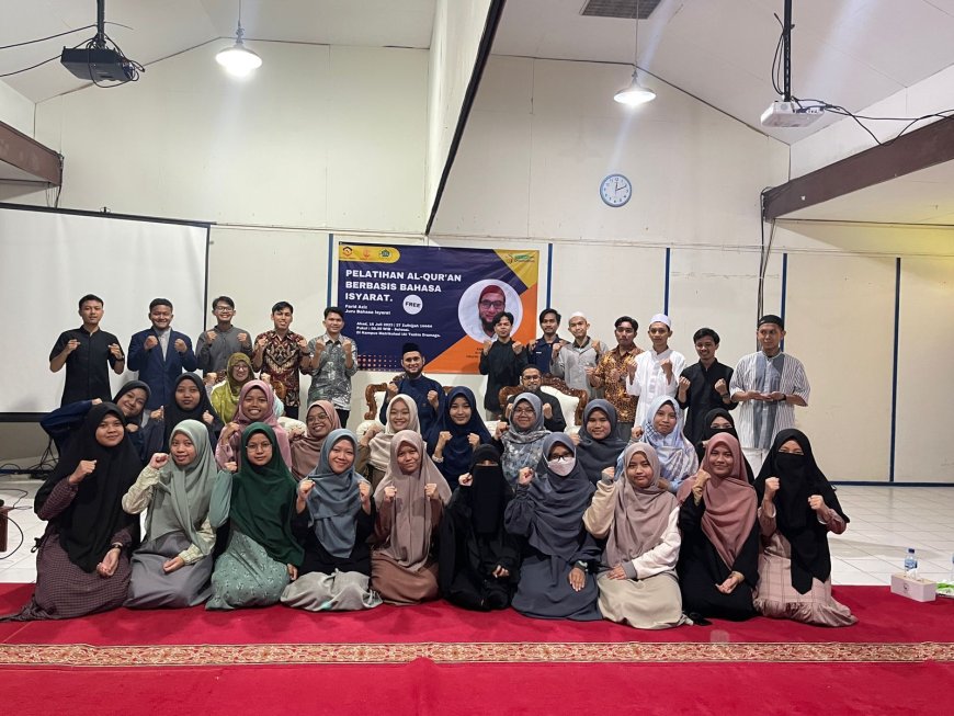 Sakinah Finance Jadi Sponsor Pelatihan Al-Quran Isyarat di Kampus Ba Institut Tazkia