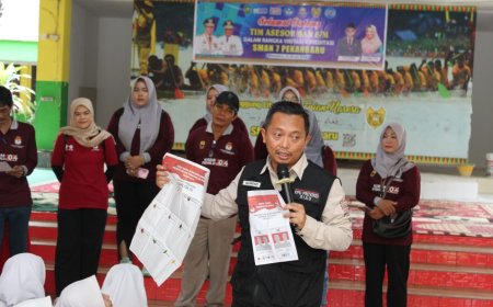 KPU Riau Gencarkan Sosialisasi Pemilu 2024 ke Pemilih Pemula