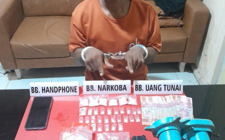 Tim Ojoloyo, Temukan 38.59 Gram Sabu-sabu Dari warga Kebun Durian