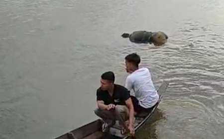 Pemancing Temukan Mayat Laki-laki Mengembung di Sungai Kampar
