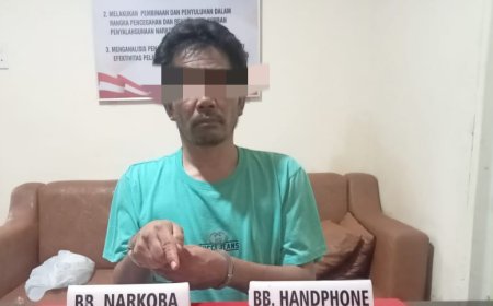 Rumah Pelaku Narkoba di Obok-obok Tim Ojoloyo