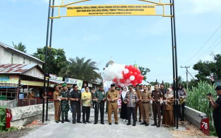 Resmi Desa Sipungguk Jadi Kampung Bebas Narkoba 
