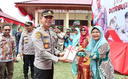 Polri Peduli Budaya Literasi Distribusi Buku Sampai ke Pelosok Negeri.