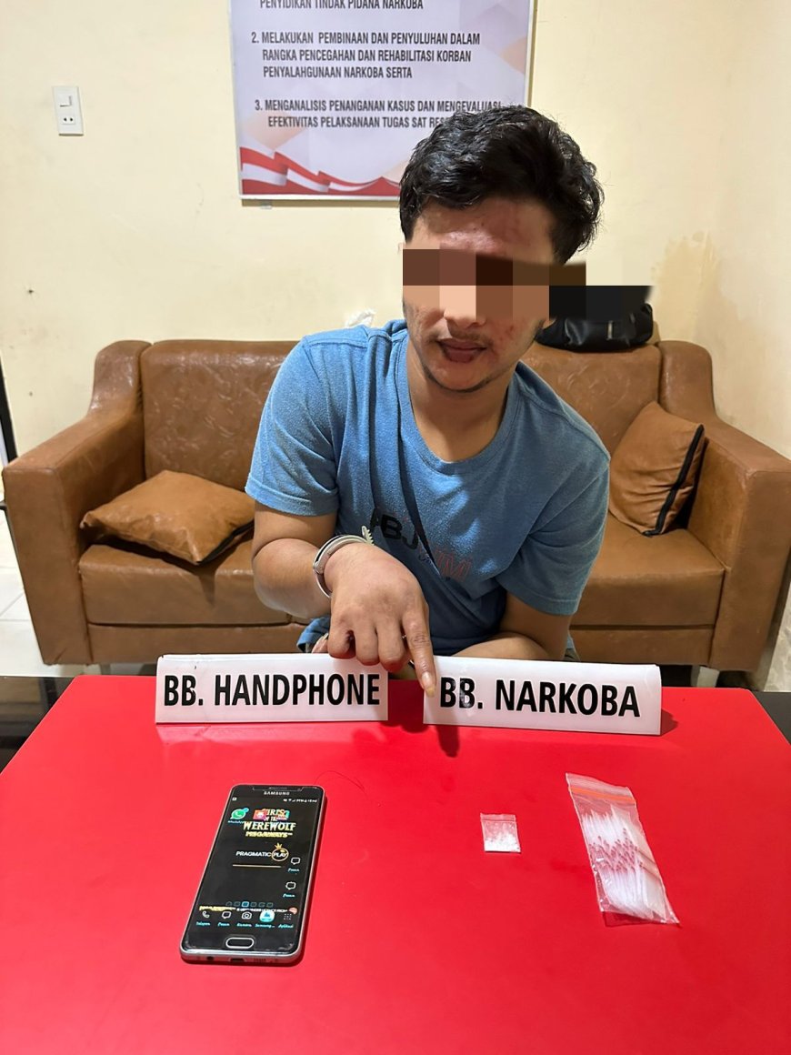Simpan Narkoba di Bawa Karpet, Warga Desa Limau Manis Ditangkap
