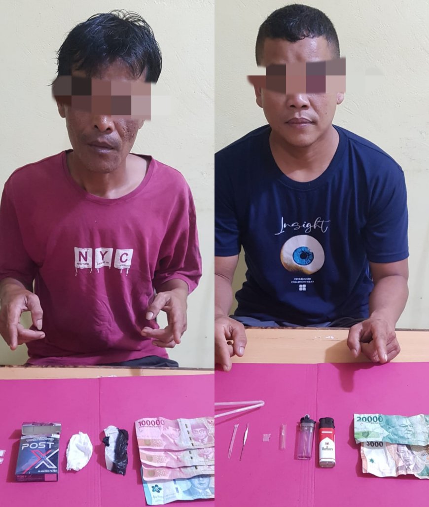 Dua Warga Batu Bersurat Ditangkap Polsek XIII Koto Kampar