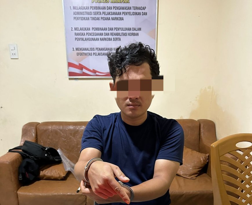 5 Paket Sabu-sabu Siap Edar dan Pelaku di Amankan Oleh Tim Ojoloyo