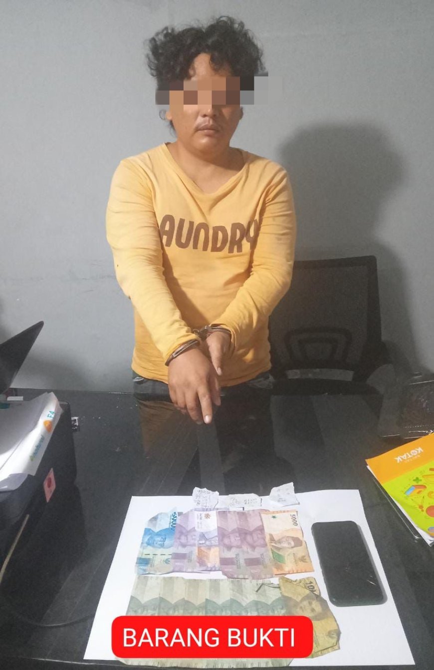 Pria Judi Togel Ditangkap Satreskrim Polres Kampar