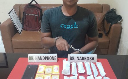 Asyik Nunggu Pembeli, Pelaku Daun Ganja Kering Ditangkap Polisi