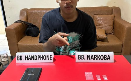 Simpan Sabu-sabu di Lipatan Celana, Pelaku Diringkus Polisi