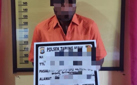 10 Kali Cabuli Ponakan, Pria Bejad Ini Dikerangkeng Polsek Tapung Hulu