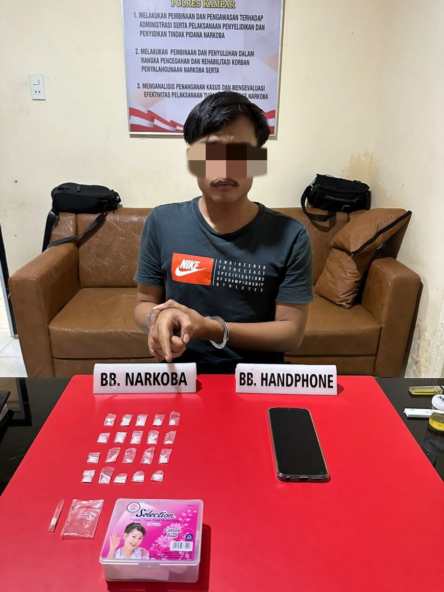 20 Paket Narkoba siap Edar Diamankan Tim Ojoloyo