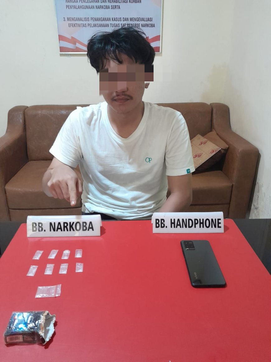 Transaksi di Pos Ronda, Warga Pulau Ditangkap Satnarkoba