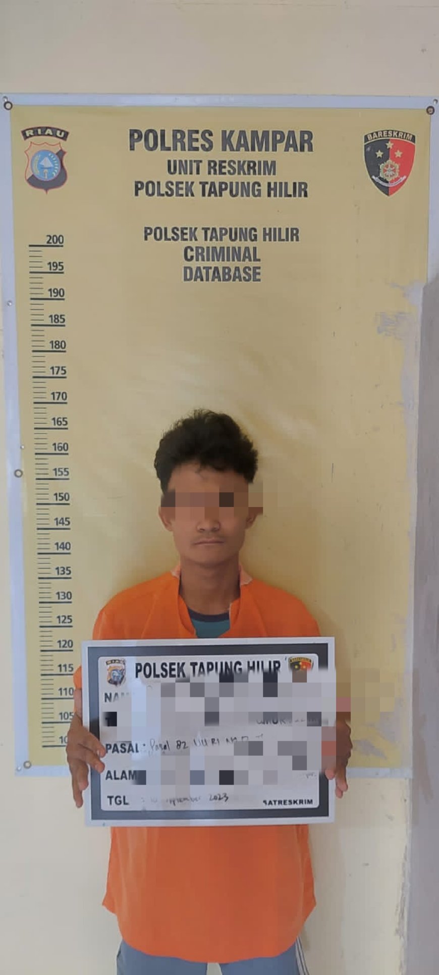 Sodomi Tetangga Pelaku Ditangkap Polsek Tapung Hilir