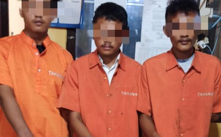 Surau Jadi Tempat Transaksi Narkoba, Tiga Pelaku Dibekuk Polsek Kampar