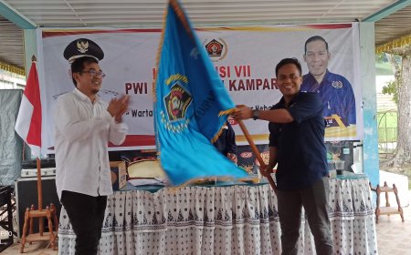 Syawal Terpilih Jadi ketua PWI Kampar Priode 2023-2026