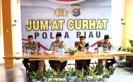 Kapolda Riau, Dengar Curhat dan Keluh Kesah Masyarakat Kampar