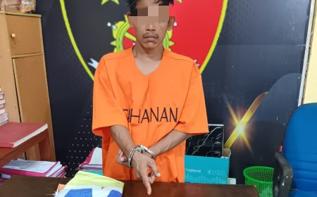 Simpan Narkoba  di Alas Meja Warung Kopi, Warga Kelurahan Batu Bersurat Diamankan Polsek XIII Koto Kampar