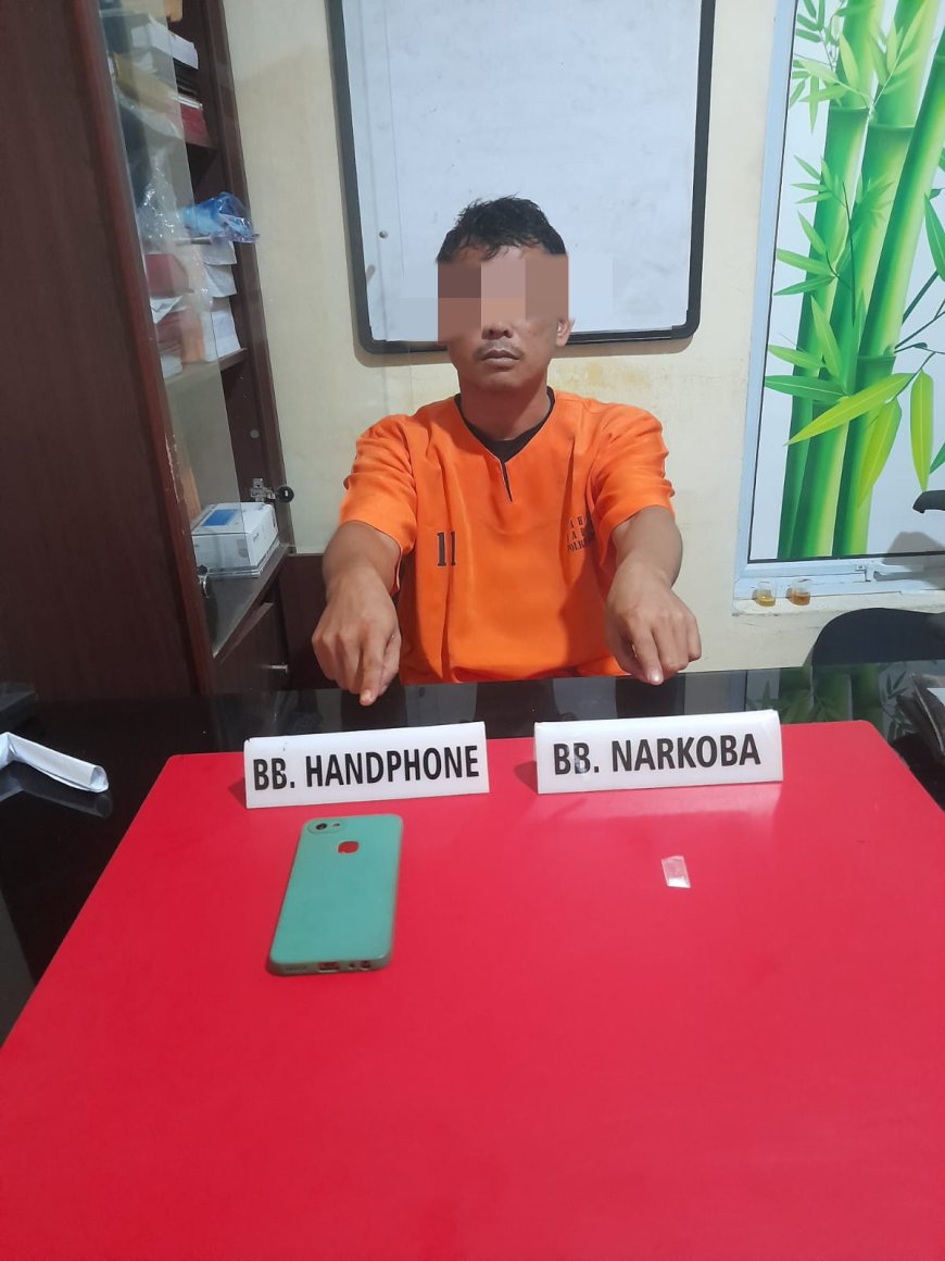 Simpan Sabu-sabu di Silikon HP, Pelaku Ditangkap Tim Ojoloyo
