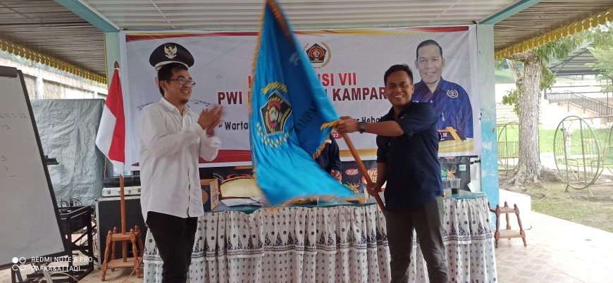 Syawal Terpilih Jadi ketua PWI Kampar Priode 2023-2026