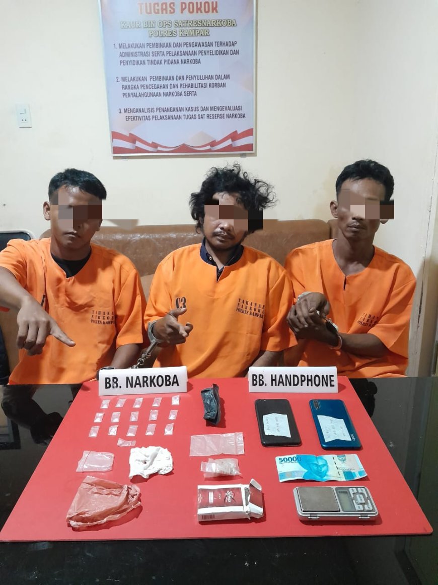 3 Pelaku Narkoba Ditangkap Tim Ojoloyo, Begini Nasibnya Sekarang!