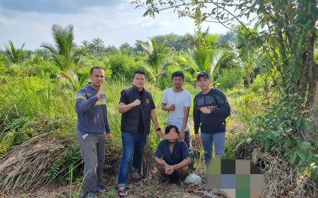 Korban Selamat, Pelaku Percobaan Pembunuhan Ditangkap Polsek Perhentian Raja