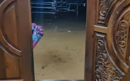 Curah Hujan Tinggi, Kabupaten Kampar di Landa Banjir Dan Longsor