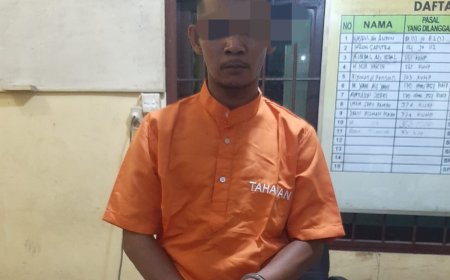 Dalam Hitungan Jam, Pelaku Bongkar Ponsel Ditangkap Polsek Tambang