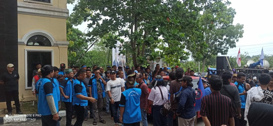 Pengurus FSPTI Kampar Tuntut Janji Pj Bupati Kampar